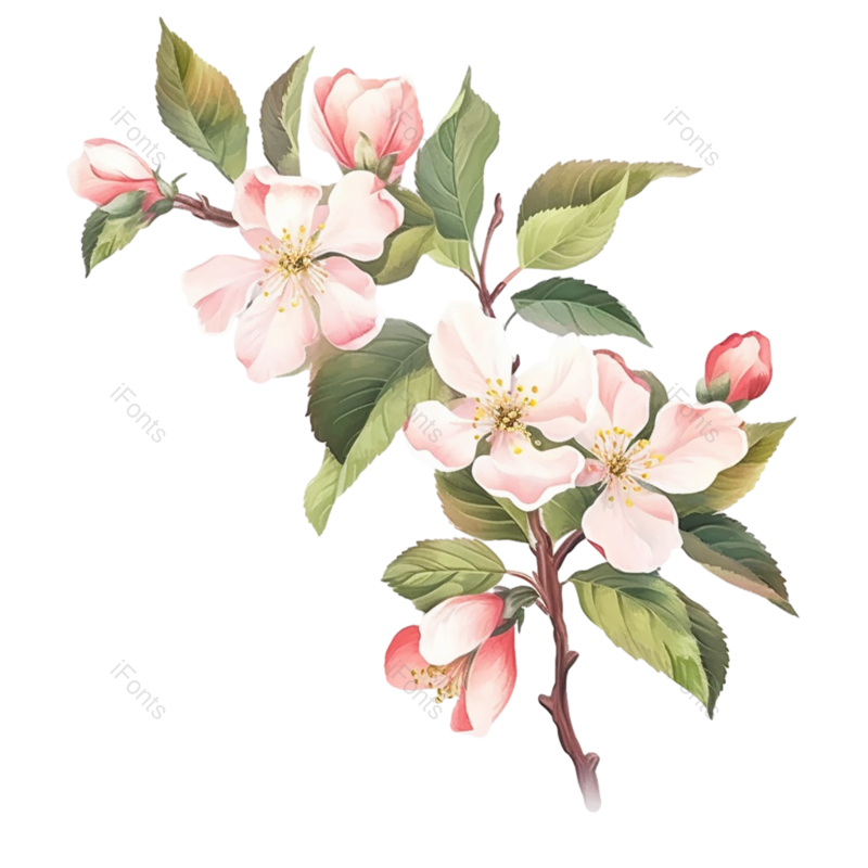 叶子图片,唯美元素,自然PNG,花瓣免抠素材